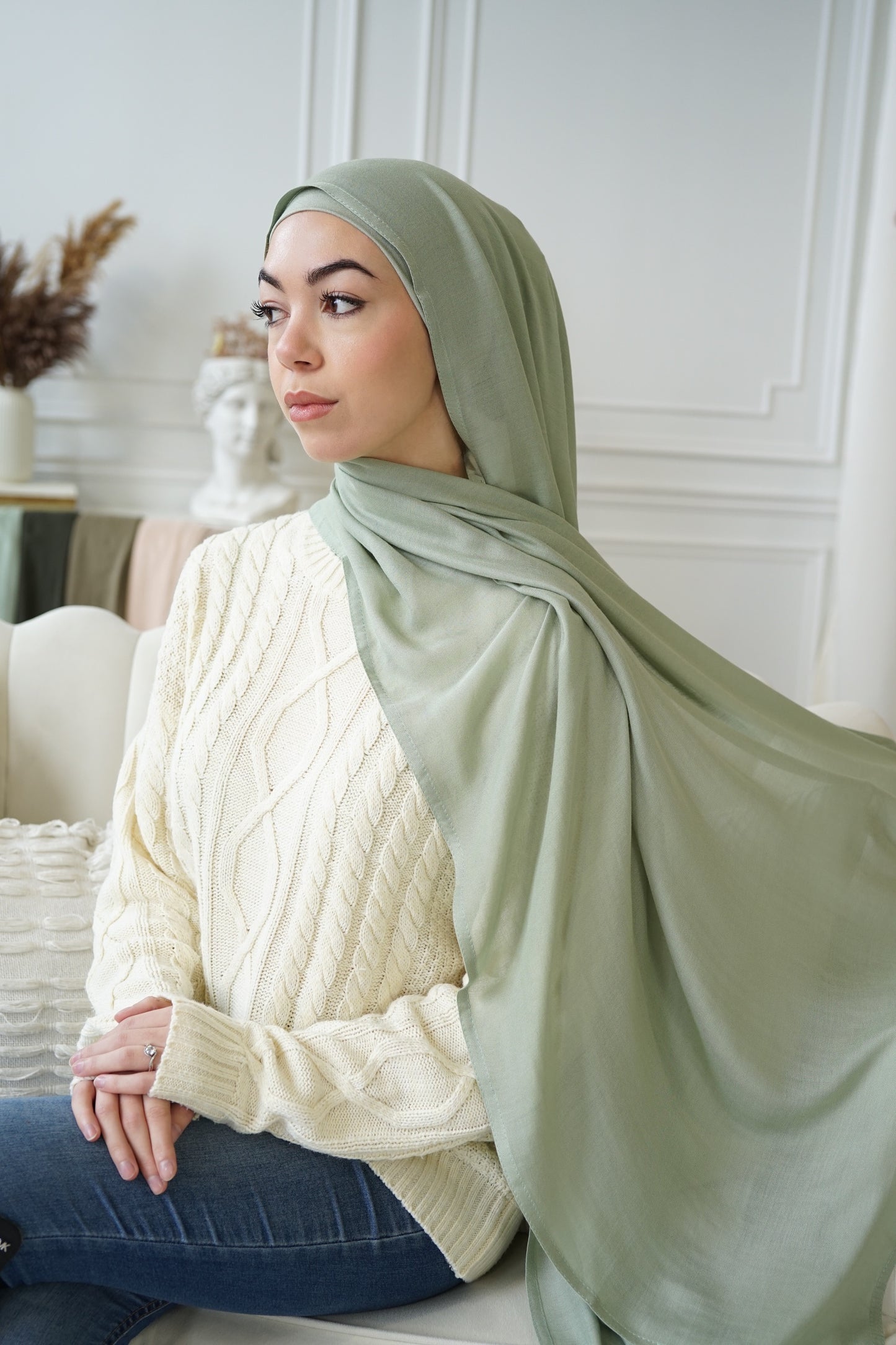 SAGE ensemble hijab & bonnet