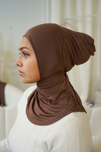 MOCHA ninja cap hijab set